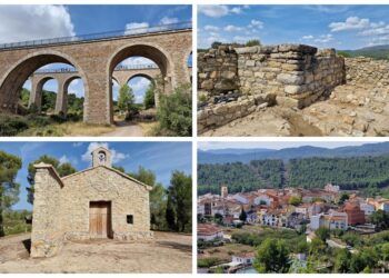 Un paseo por Benafer para conocer una ermita, un manantial, un viaducto y un poblado ibérico