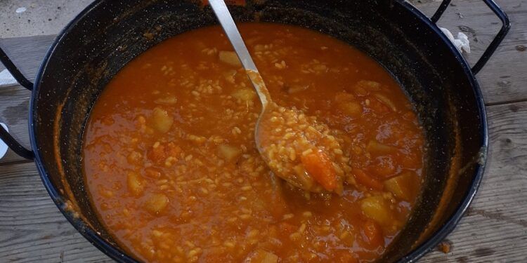 Olla de Calabaza de Serra, una de las recetas más típicas y tradicionales del pueblo