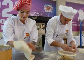 Marco Bianchi, chef del restaurante valenciano Il Cortile, campeón del mundo de Pizza Picante