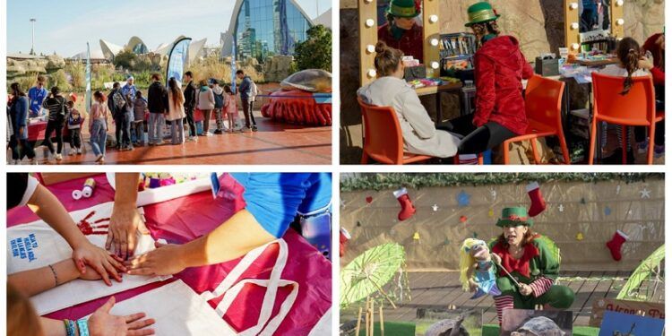 La “Navidad bajo el mar” del Oceanogràfic de Valencia vuelve con actividades para toda la familia