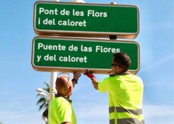 Valencia renombra el puente de las Flores como «del Caloret» tras una petición en Change.org
