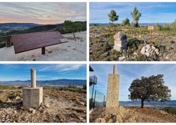 Ruta por la Serra Grossa en Ontinyent por el Cabeço Gordo, el Alt de la Creu y Sant Esteve