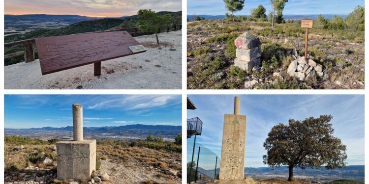 Ruta por la Serra Grossa en Ontinyent por el Cabeço Gordo, el Alt de la Creu y Sant Esteve