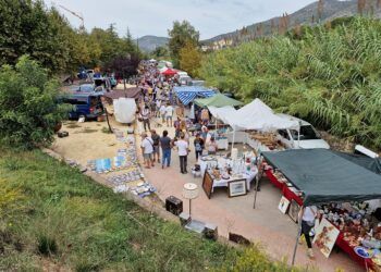 El Rastro de Xaló, un gran mercado de antigüedades que se realiza cada sábado