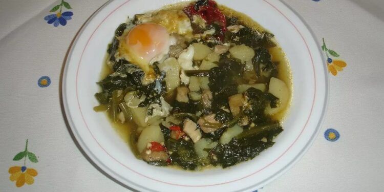 Borreta, una delicia gastronómica que se realiza con melva o bacalao