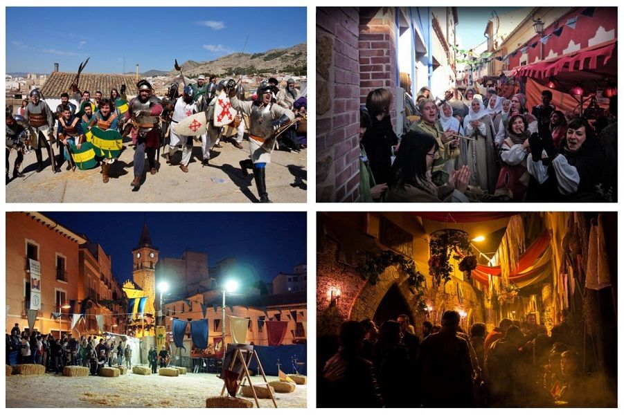 Villena festeja sus Fiestas del Medievo con un centenar de actividades y más de 100 puestos
