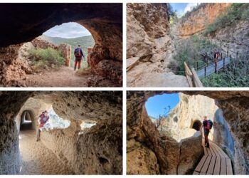La Peña Cortada y la Rambla de Alcotas, la ruta circular de Calles que visita un acueducto romano