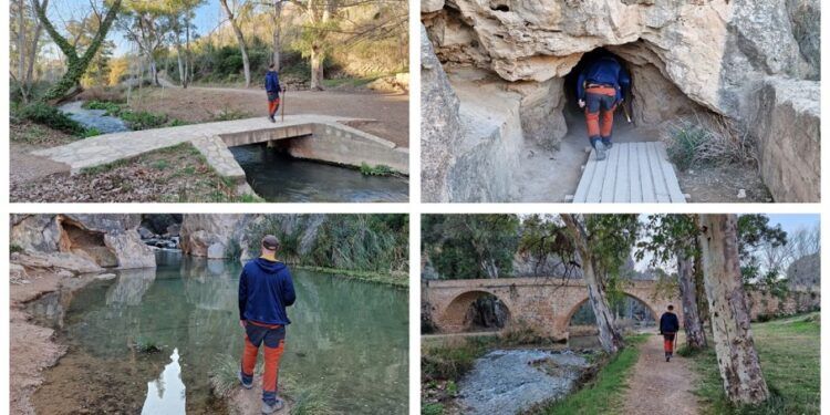 Chelva cierra la Ruta del Agua a causa de los desperfectos ocasionados por la dana