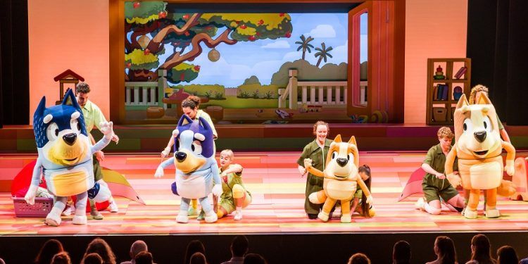 El show de Bluey, la adaptación teatral basada en la serie de TV, llega por primera vez a Valencia