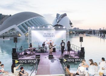 Último concierto gratuito de «Un Lago de Conciertos» en la Ciutat de les Arts i les Ciències