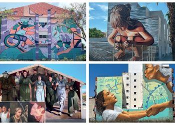 Sagunto edita una guía de murales y grafitis realizados en el festival de arte urbano MésqueMurs