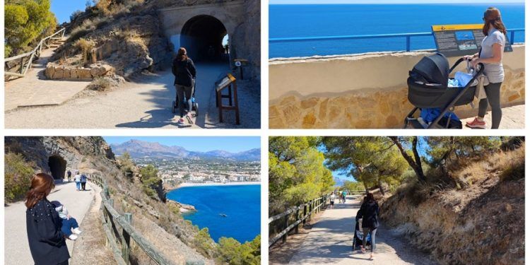 El Faro del Albir con niños o carrito de bebé, una sencilla ruta en la Serra Gelada con vistas al mar