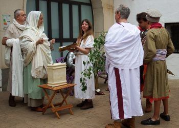 La gran feria romana de L’Énova regresa para ofrecer a los visitantes un viaje al pasado