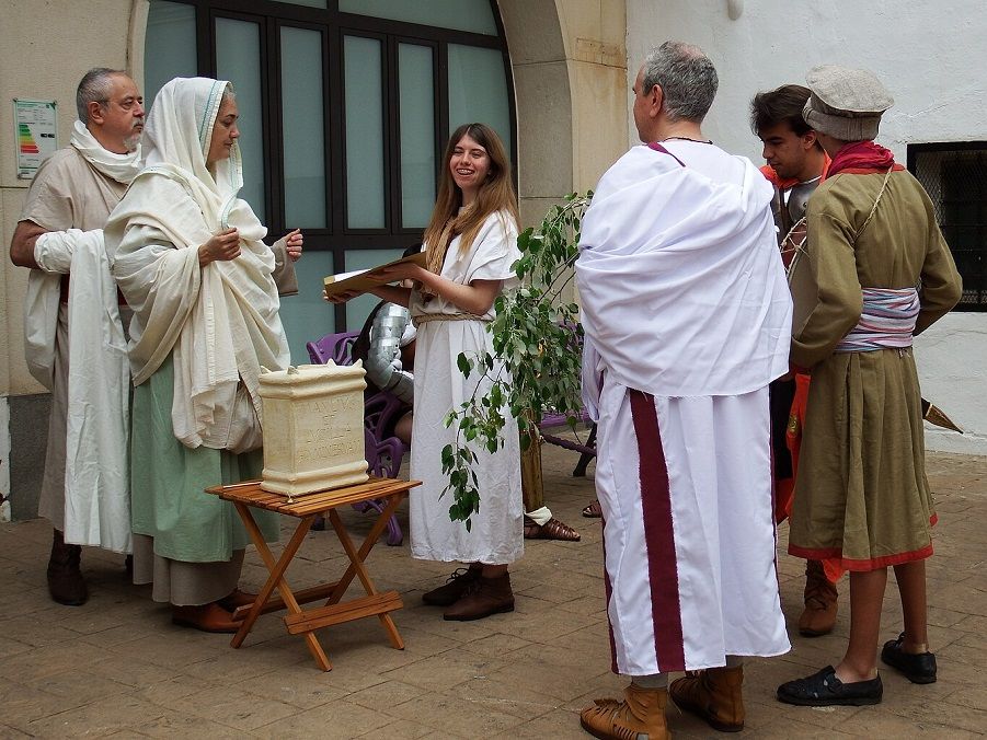 La gran feria romana de L’Énova regresa para ofrecer a los visitantes un viaje al pasado