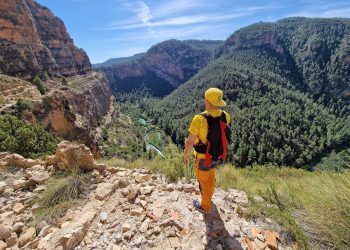 La Ruta de los Cañones del Júcar de Jalance, una de las más bonitas de la provincia de Valencia