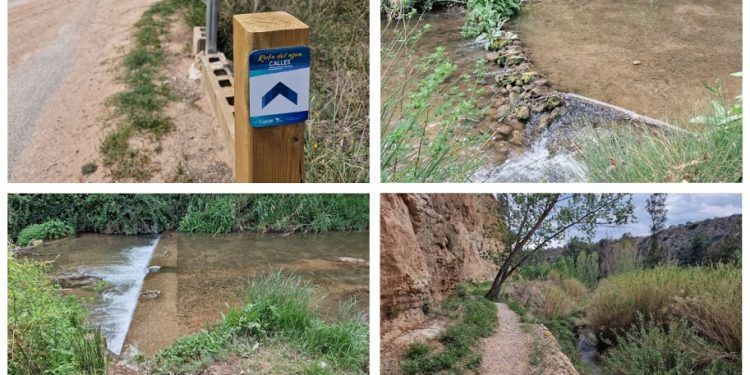 La Ruta del Agua de Calles, un sencillo recorrido que conecta con la Ruta del Agua de Chelva
