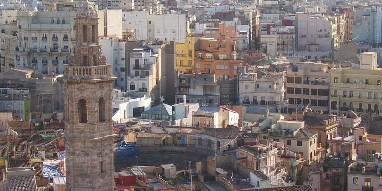 La Torre Campanario de Santa Catalina, una de las torres barrocas más bellas de España