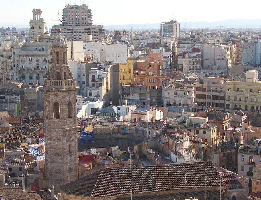 La Torre Campanario de Santa Catalina, una de las torres barrocas más bellas de España