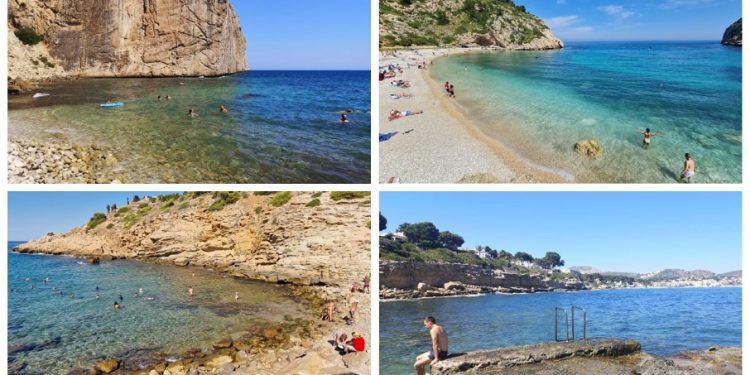 Las 50 mejores calas de la Marina (Alta y Baixa) para disfrutar de un buen baño en verano