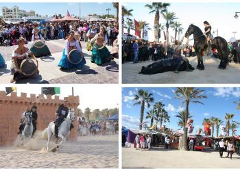 Gran feria medieval de los Moros y Cristianos del Marítimo en la ciudad de Valencia esta semana