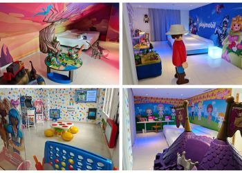 Así es el Hotel del Juguete, un divertido hotel familiar con habitaciones tematizadas