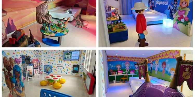 Así es el Hotel del Juguete, un divertido hotel familiar con habitaciones tematizadas