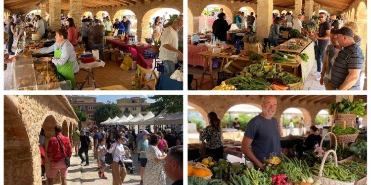 El Mercat del Riurau de Jesús Pobre, un gran mercado ecológico y rural sin intermediarios