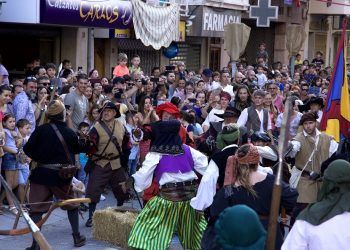 Gran recreación histórica y mercado pirata en Cullera para revivir el desembarco del Pirata Dragut