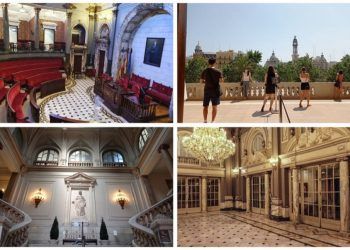 ¿Sabías que puedes visitar gratis el balcón y algunas dependencias del Ayuntamiento de Valencia?