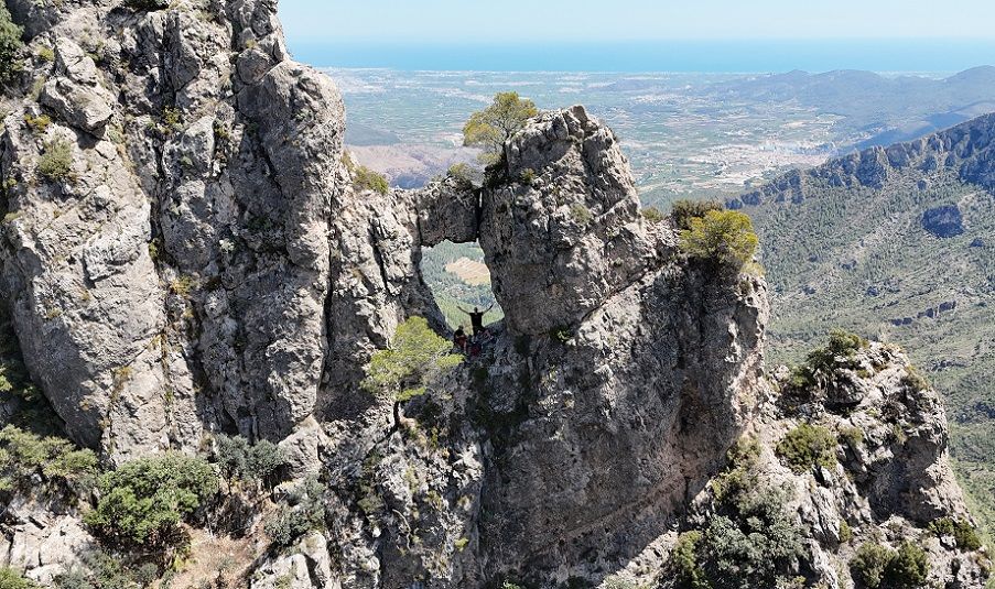 La Finestra de la Safor, una espectacular ventana y mirador natural en la provincia de Valencia