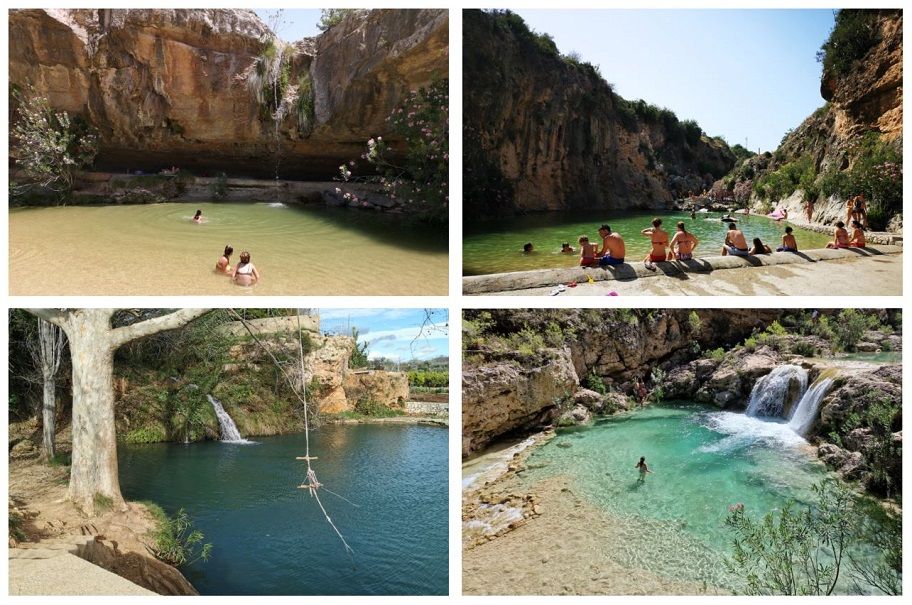 14 piscinas naturales para disfrutar de un baño en la comarca de la Canal de Navarrés