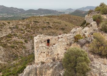 El Castell de Borró, una fortaleza de origen musulmán ubicada en la localidad de Ròtova