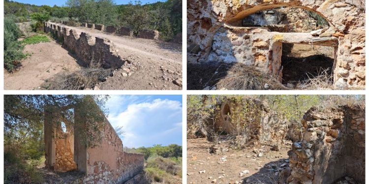 El Castillo-Convento de Arguines, una fortaleza de origen musulmán abandonada y en ruinas