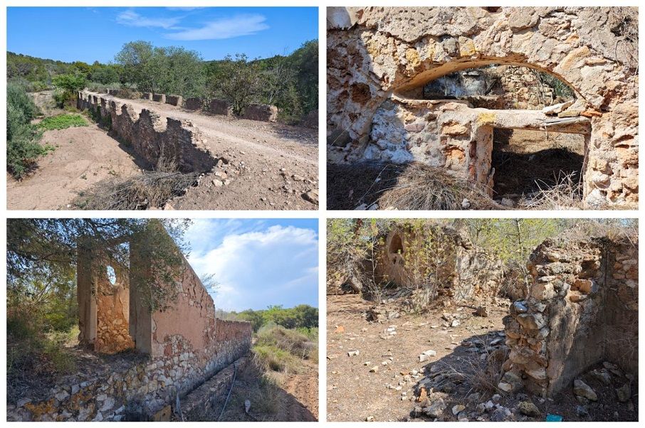 El Castillo-Convento de Arguines, una fortaleza de origen musulmán abandonada y en ruinas