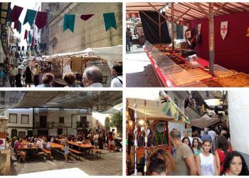 Jérica acoge esta semana su gran mercado medieval por las calles del casco antiguo