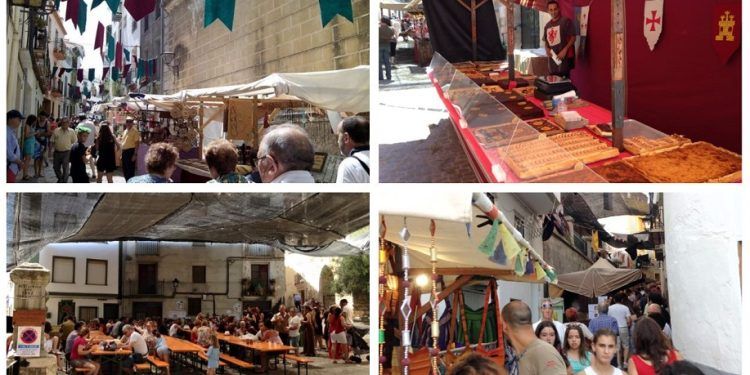 Jérica acoge esta semana su gran mercado medieval por las calles del casco antiguo
