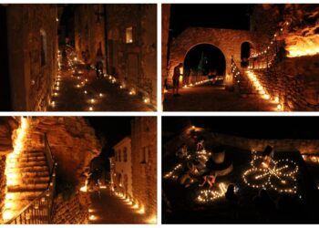 Más de 5000 velas iluminarán el precioso casco histórico de Culla este próximo sábado