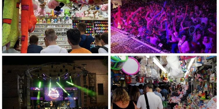 La Fira de Sant Jaume 2024 de Albaida llega con feria de atracciones, paradas y discomóviles