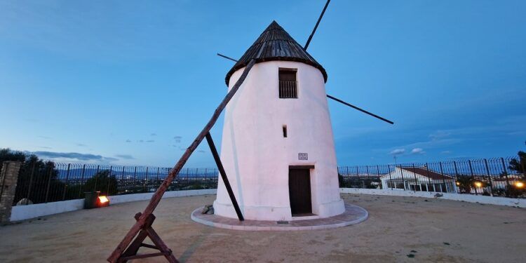 El Molino de Viento de Rojales, un ejemplo de la utilización del viento para la molienda de cereal