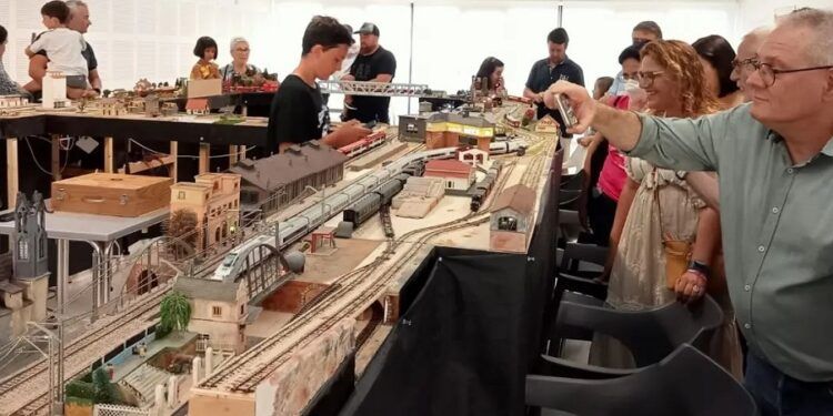 Nueva exposición gratuita de maquetas de trenes a escala en la localidad de Alboraya