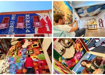 ¿Sabías que hay una oficina de turismo en un pueblo alicantino llena de arte con ganchillo?