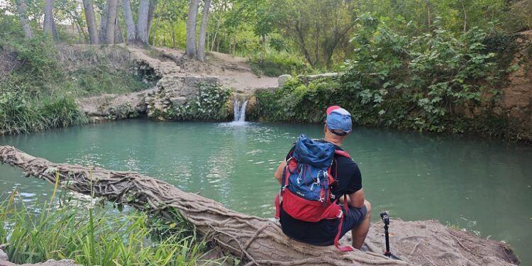 El Molí l’Ombria, la preciosa área recreativa y zona de acampada con pozas para el baño