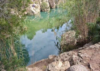 El Remanso del Sastre, la escondida poza de Pedralba a la que únicamente se accede por ruta