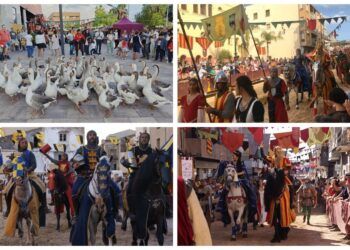 La Pobla de Vallbona acoge el mayor mercado medieval de Valencia con 150 espectáculos gratis