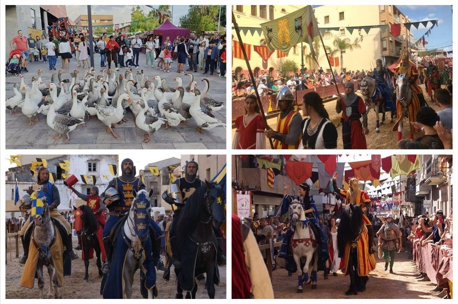 La Pobla de Vallbona acoge el mayor mercado medieval de Valencia con 150 espectáculos gratis