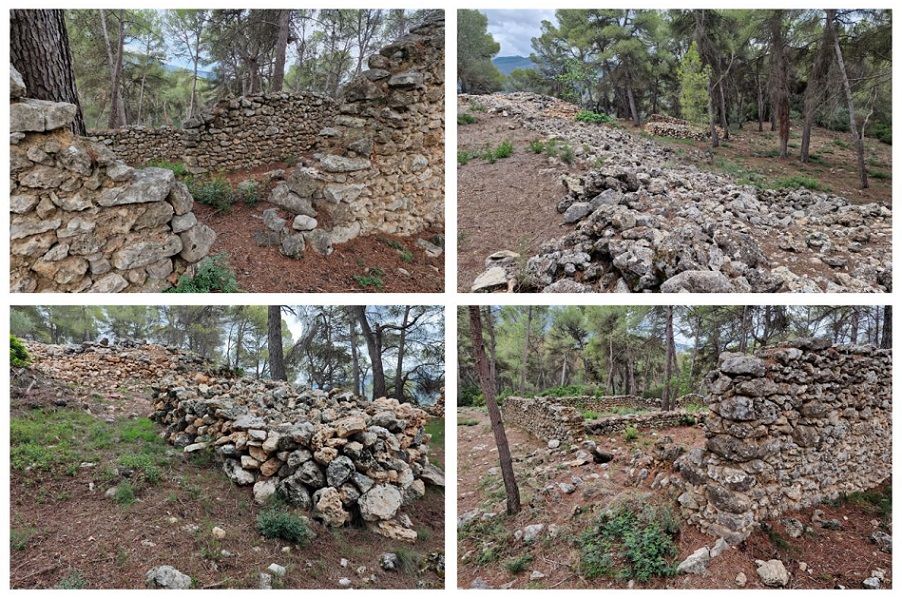 El poblado ibérico del Corralet, un yacimiento de la provincia de Valencia oculto entre pinos