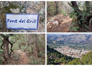 El Camí de Forna y la Senda del Barranc del Castell, un bello recorrido en la provincia de Valencia