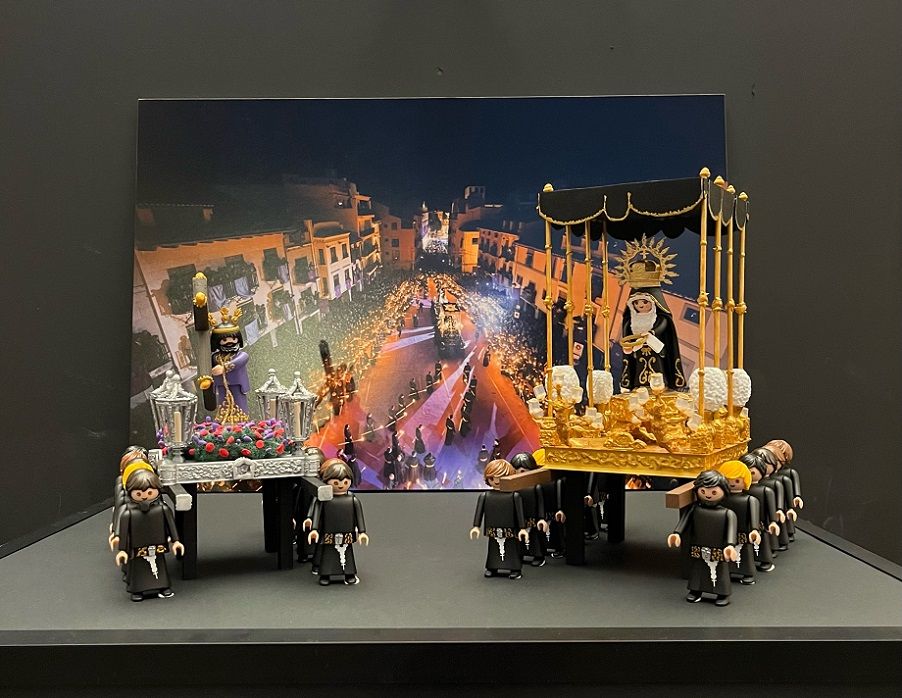 Sagunto acoge la muestra de customización cofrade con clicks de Playmobil más grande de España