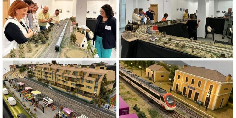 Rafelbunyol inaugura una nueva gran exposición gratuita interactiva sobre maquetas de trenes