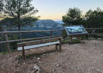 El Mirador dels Frares, un pequeño balcón con vistas que transmite paz y tranquilidad